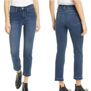 Frame le high straight released hem fray in dublin